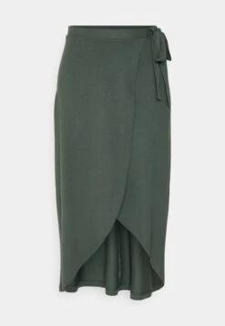 Anna Field Basic Wrap Over Midi Skirt- A-Lijn Rok - Light Green -Anna Field Boutique 01b03c6b375842bc8850908e3d5e14f2