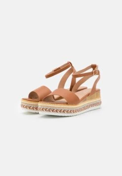Anna Field Sandalen Met Plateauzool - Cognac -Anna Field Boutique 04864dc97ba044918abc42593a5315d5