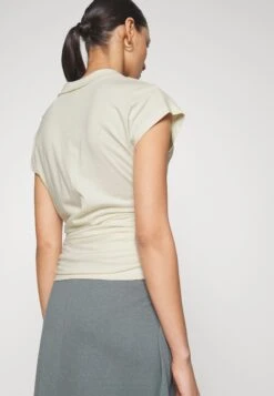 Anna Field Wrap Blouse- Blouse - Offwhite -Anna Field Boutique 0d3882d40f2948bdb8ce57fd88c3d638