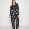 Anna Field Set - Pyjama - Black/Offwhite