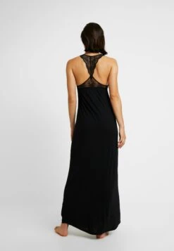 Anna Field Anna Long Viscose Dress- Nachtjapon - Black -Anna Field Boutique 10e5b321d6434ffdbbb5d172b7ad7489
