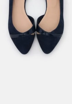 Anna Field Leather- Ballerina'S - Dark Blue -Anna Field Boutique 12734b4526ad40daaedd6b2c2c210b33