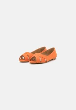 Anna Field Peeptoe Ballerina'S - Orange -Anna Field Boutique 2a9f3202e5014892b8f71a469d94cf90