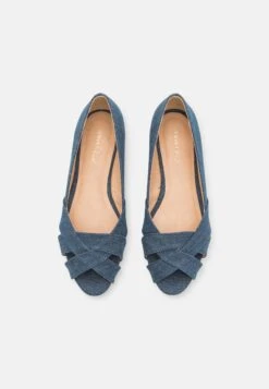 Anna Field Peeptoe Ballerina'S - Blue 7 Anna Field Peeptoe Ballerina'S - Blue -Anna Field Boutique 2c8f54d61c504bbc8106d38c99bb38ba
