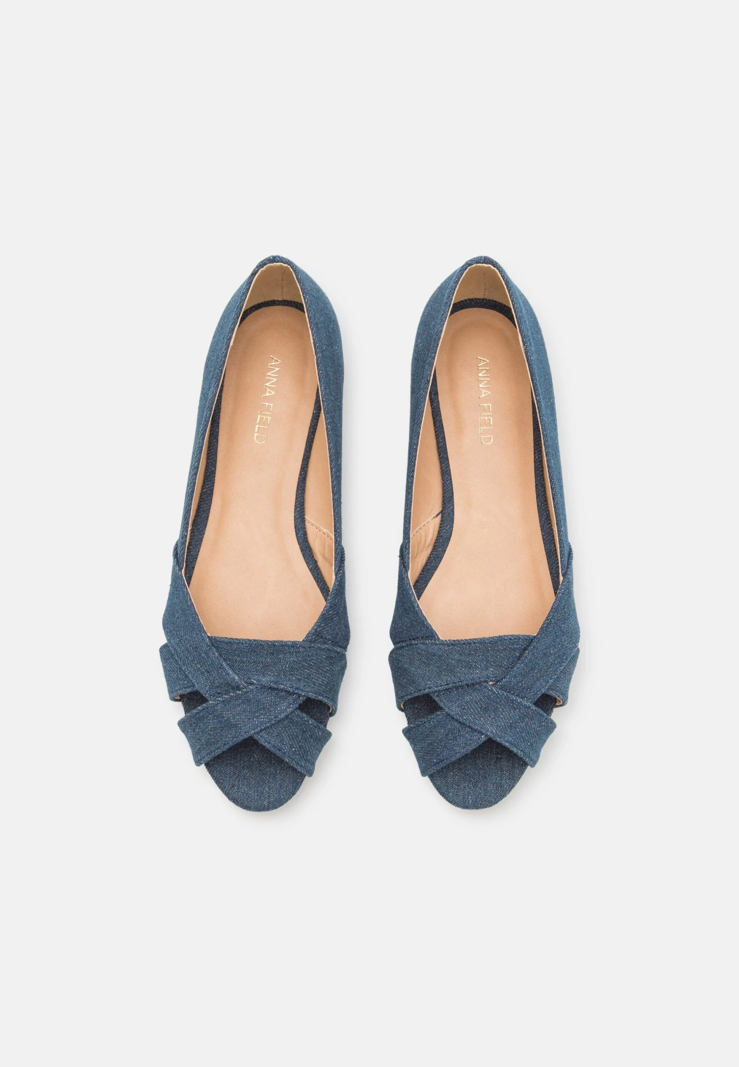 Peeptoe Ballerina'S - Blue Anna Field Peeptoe Ballerina'S - Blue -Anna Field Boutique 2c8f54d61c504bbc8106d38c99bb38ba scaled