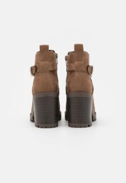 Enkellaarsjes Met Hoge Hak - Taupe 5 Enkellaarsjes Met Hoge Hak - Taupe -Anna Field Boutique 2eb63bf33bc64232b4616649422421c0