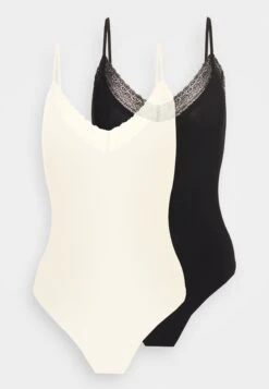 Anna Field 2 Pack - Top - Black/Beige -Anna Field Boutique 333b3eb7c03c4eb2a4472fadc79487f3