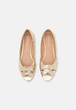 Anna Field Peeptoe Ballerina'S - Gold -Anna Field Boutique 3a1b6276b6304eafbc6446001a4e73ff