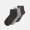 Anna Field Lurex Socks 3 Pack - Sokken - Grey/Black -Anna Field Boutique 3a9a8570f02344c6a4aefc39406ada84