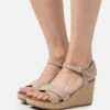 Anna Field Leather - Sandalen Met Hoge Hak - Grey -Anna Field Boutique 3d1ad21c84a242f4a6d83de655711570