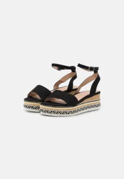 Anna Field Sandalen Met Plateauzool - Black -Anna Field Boutique 4367457f5775466daf5e2c9484e544e2