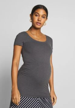 3Er Pack - T-Shirt Basic - White/Black/Dark Grey -Anna Field Boutique 4ac77273100948a192077a56317cced3