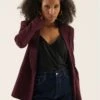 Anna Field Blazer - Bordeaux 1 Anna Field Blazer - Bordeaux -Anna Field Boutique 519507e583db4e14bec138c19ee571a5