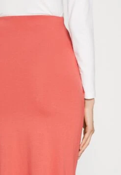 Anna Field Front Knot Midi Skirt - Kokerrok - Red -Anna Field Boutique 53571b024e864b7886e877ff240549a9