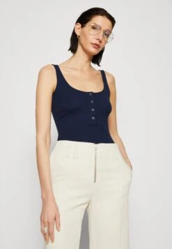 Anna Field Top - Dark Blue 5 Anna Field Top - Dark Blue -Anna Field Boutique 552c750f60a943b79fc491e02b3d2ef6