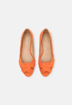 Anna Field Peeptoe Ballerina'S - Orange -Anna Field Boutique 573e8016385240d1ab2a96bbd23ba453