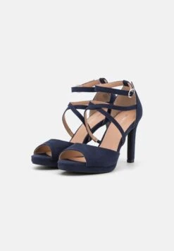 Anna Field Sandalen Met Plateauzool - Dark Blue 4 Anna Field Sandalen Met Plateauzool - Dark Blue -Anna Field Boutique 5c556a91f4d547b98de4ece1b3fab354