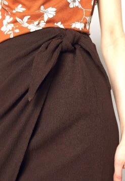 Anna Field A-Lijn Rok - Brown -Anna Field Boutique 5c70edfefe344ee7b314b8db6fcd3ab3