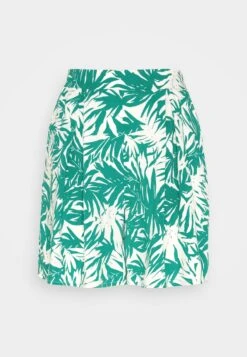 Anna Field Shorts - Green/Off White -Anna Field Boutique 5f6994548d7244ab88b97367488fefbd
