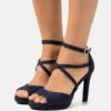 Anna Field Sandalen Met Plateauzool - Dark Blue -Anna Field Boutique 612d2b7deac44d67a1fc33d421b09a6a