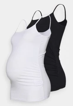 2 Pack - Top - White/Black -Anna Field Boutique 66fd7135876a4340b0e97a0b59a865cc