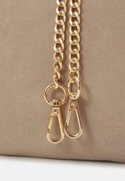 Anna Field Leather - Clutch - Taupe -Anna Field Boutique 67a7cd997fca425fa7e5dcd0ad325ece