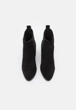 Leather - Enkellaarsjes Met Sleehak - Black 7 Leather - Enkellaarsjes Met Sleehak - Black -Anna Field Boutique 67ab7b4de58549a0929c320a62d80a46