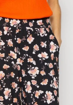 Anna Field Broek - Black/Multi-Coloured -Anna Field Boutique 696f30ea6def415495d0361676e8953f