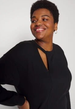 Cut Out Neck Fit - Sweater -Black -Anna Field Boutique 6acc3aec99d14c6796d2d3151d3de227