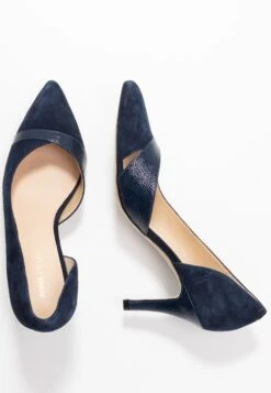 Leather - Klassieke Pumps - Dark Blue -Anna Field Boutique 6b08aa63f82a4de2a10b877c1839de95