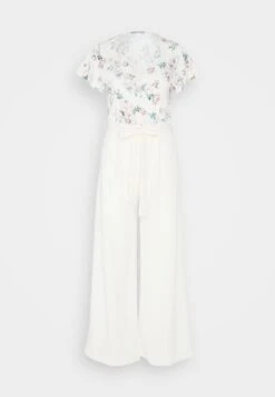 Anna Field Jumpsuit - Beige/White -Anna Field Boutique 6e1d70a70e2d40dbbace9654fa5a1a2f