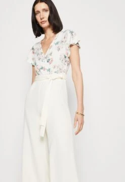 Anna Field Jumpsuit - Beige/White -Anna Field Boutique 6e4b7c9aabe24f5994b99a060e738969