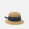 Anna Field Hoed - Tan/Dark Blue -Anna Field Boutique 7a5b6d40798f44a08be8142c38c1870e