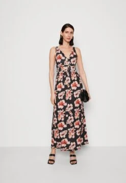 Anna Field Maxi-Jurk - Black/Pink/Multicoloured -Anna Field Boutique 82b1ce8973b54d8c977f3db9ae1240f8