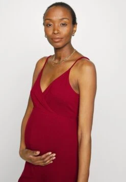 Strappy Drappy Cintered- Jumpsuit - Dark Red -Anna Field Boutique 8397c307e890482eadfd9b9199f655d3