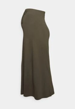 Maternity Maxi Skirt With Drawstring Waistband - Maxirok - 606 - Khaki -Anna Field Boutique 894b38a8b32b43ef87445b414544df32