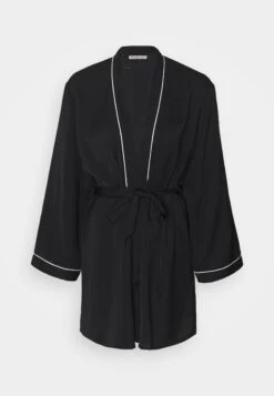 Anna Field Amanda Satin Dressing Gown - Badjas - Black 6 Anna Field Amanda Satin Dressing Gown - Badjas - Black -Anna Field Boutique 8d83c445099f4342aabc07d1ce2caede