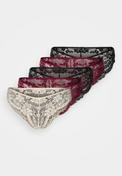 Anna Field 5 Pack - Slip - Black/Red/Nude -Anna Field Boutique 9651dcf60a24428188d56d9896ab5581