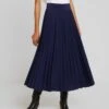 Anna Field Plisse A-Line Midi Skirt - A-Lijn Rok - Maritime Blue -Anna Field Boutique 9c4060d1a0304200b78aca3a1eb3f70e