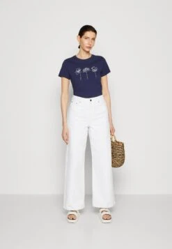 Anna Field T-Shirt Print - Dark Blue 3 Anna Field T-Shirt Print - Dark Blue -Anna Field Boutique a213442b5a6f4dc4a5350d154dacf99d