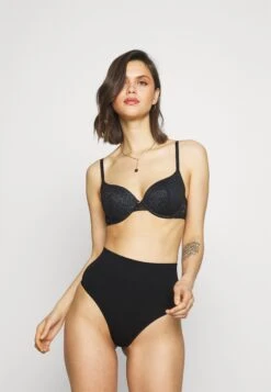 Anna Field 2Pp High Waist Thong - String - Black -Anna Field Boutique a445742073d54b29ad603d96bf5cfa73