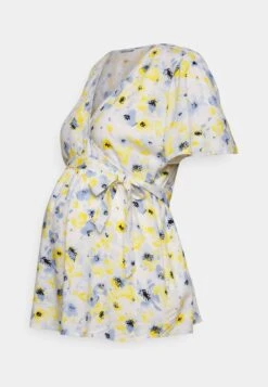 Blouse - White/Light Blue -Anna Field Boutique a46e118b03cd496fbff99173a181355e