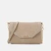 Anna Field Leather - Clutch - Taupe -Anna Field Boutique a5f4431c1d2e458ea602b72891a5068e