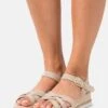 Anna Field Leather - Sandalen Met Sleehak - Beige -Anna Field Boutique a6dbc127092d4214a23619e09f0d4cb7