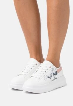 Anna Field Disney Mickey Mouse - Sneakers Laag - White/Light Pink