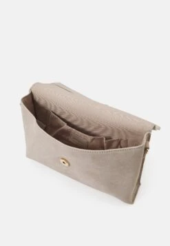 Anna Field Leather - Clutch - Taupe -Anna Field Boutique b17686585249459ca7abba7b7313b375