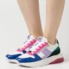Anna Field Leather- Sneakers Laag - White/Multi-Coloured