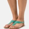 Anna Field Teensandalen - Turquoise -Anna Field Boutique be2f3d700e244bd38c6fb7897337652e