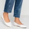 Anna Field Leather - Ballerina'S - White -Anna Field Boutique d266033781bd4154888e9b1652957290