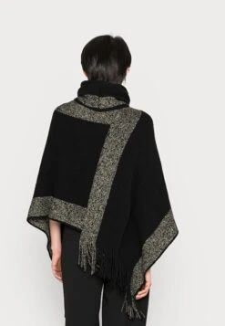 Anna Field Poncho - Black / Gold -Anna Field Boutique d8d775909aea4b7792c4b506a321b893